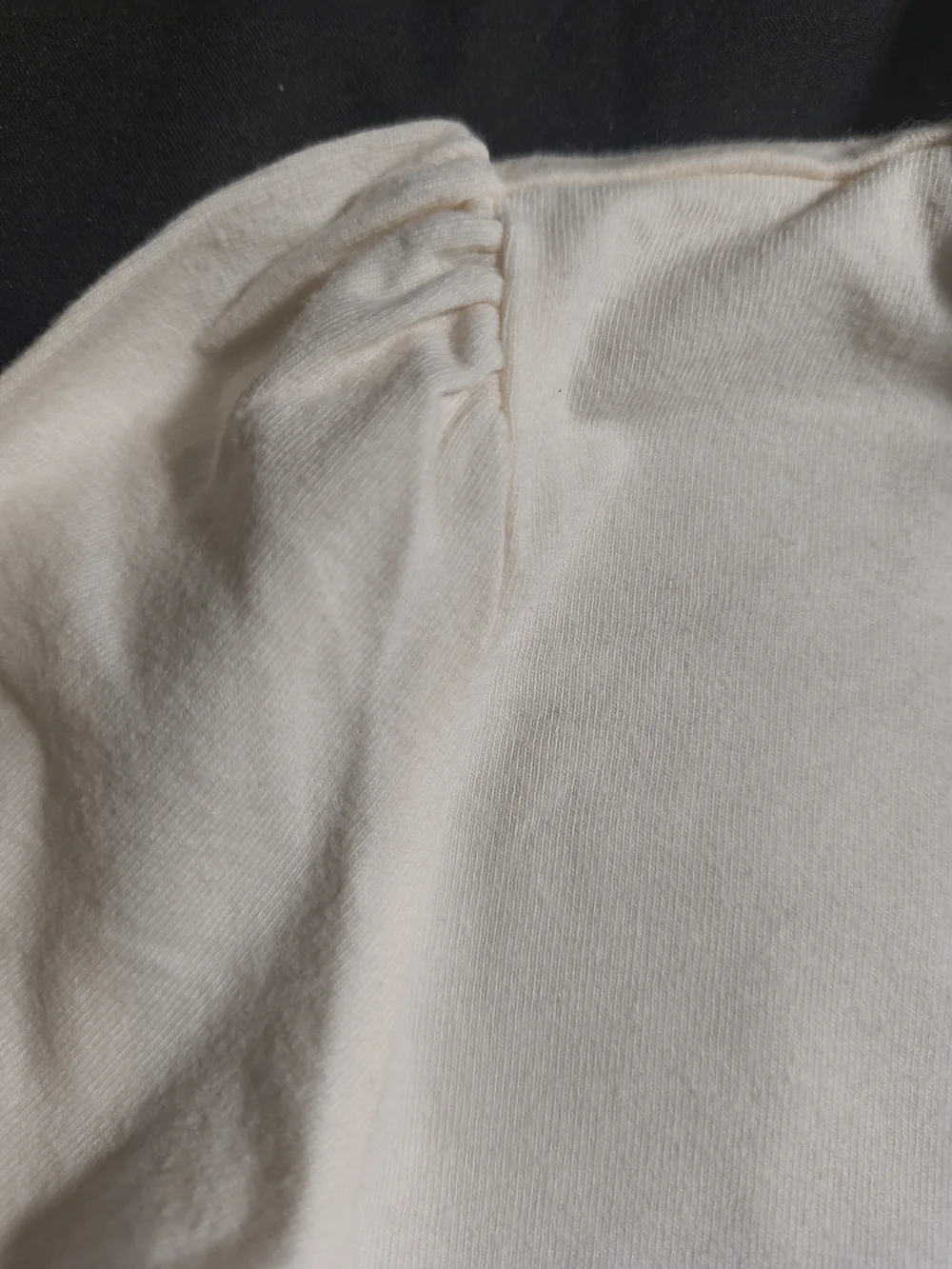 Ralph Lauren Cream Cotton Baby Top